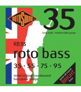 ROTOSOUND RB35 STRUNY DO GITARY BASOWEJ 35-95