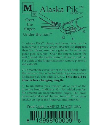 Alaska Pik AMP-12 pazurek dla gitarzysty