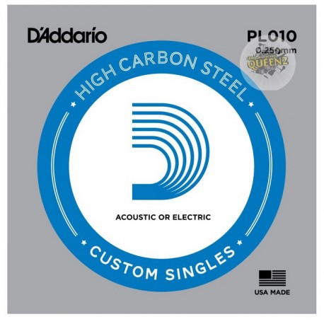 D'Addario PL009 struna pojedyncza do gitary akustycznej lub elektrycznej