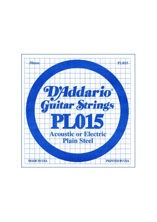 D'Addario struna pojedyncza do gitary akustycznej PL015