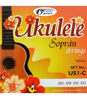 GorStrings US1-C Cristal Struny do Ukulele Sopranowego