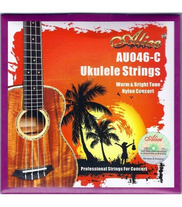 ALICE AU046-C STRUNY DO UKULELE KONCERTOWEGO