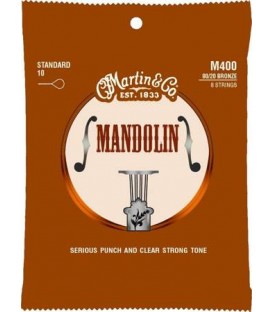 STRUNY DO MANDOLINY MARTIN M400 STRINGSMANDOLIN 10-34 4008 STRLIGHT