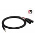 RED'S MUSIC AU3830 BX KABEL AUDIO JACK STEREO 6,3 / 2 x XLR MĘSKI 3 m