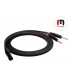 REDS MUSIC AU5120 BX KABEL WTYK XLR MĘSKI / 2 x JACK MONO 6,3 2 m