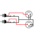 REDS MUSIC AU5315 BX KABEL 2 x WTYK RCA / 2 x XLR ŻEŃSKI 1,5 m