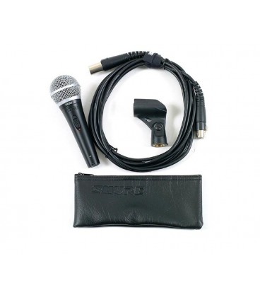 SHURE PG58-XLR-B MIKROFON DYNAMICZNY Z WŁĄCZNIKIEM WOKALNY KARDIOIDALNY