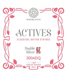 Knobloch Strings ACTIVES Double Silver QZ Nylon 300ADQ - Struny do Gitary Klasycznej