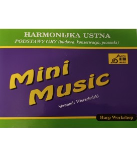 MIDI MAX HARMONIJKA USTNA PODSTAWY GRY KSIĄŻKA DO NAUKI GRY NA HARMONIJCE S.WIERZCHOLSKI