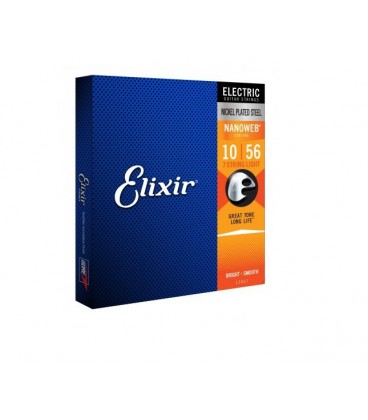 ELIXIR 12057 STRUNY DO GITARY ELEKTRYCZNEJ 7-STRUNOWEJ NANOWEB 10-56 LIGHT