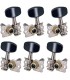 KERA AUDIO FTSK-3R3L/BK (3+3) KLUCZE DO GITARY AKUSTYCZNEJ