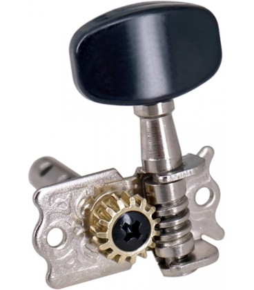 KERA AUDIO FTSK-3R3L/BK (3+3) KLUCZE DO GITARY AKUSTYCZNEJ