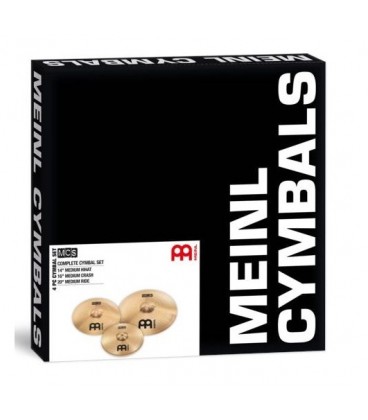 MEINL MCS TALERZE PERKUSYJNE 14 16 20 ZESTAW TALERZY PERKUSYJNYCH B8