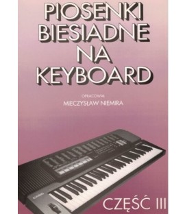 PIOSENKI BIESIADNE NA KEYBOARD CZ. 3 MIECZYSŁAW NIEMIRA KSIĄŻKA III