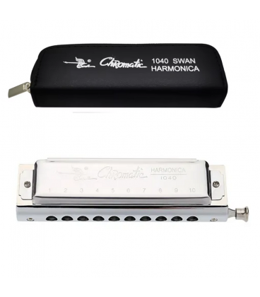 SWAN SW1040/NH13-406 HARMONIJKA USTNA DIATONICZNA Z REGISTREM PLUS POKROWIEC