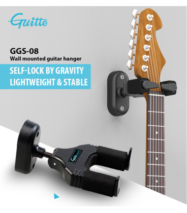 GUITTO GGS-08 UCHWYT GITAROWY HAK WIESZAK DO GITARY NA GITARĘ
