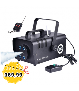 LIGHT4ME BLACK 1200 LED wytwornica dymu mgły