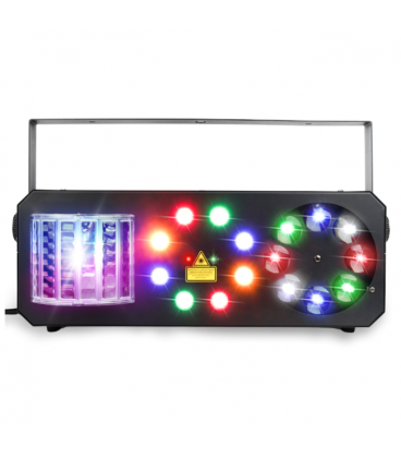 LIGHT4ME PARTY III V2 MULTIEFEKT LED DERBY GOBO WASH LASER EFEKT ŚWIETLNY