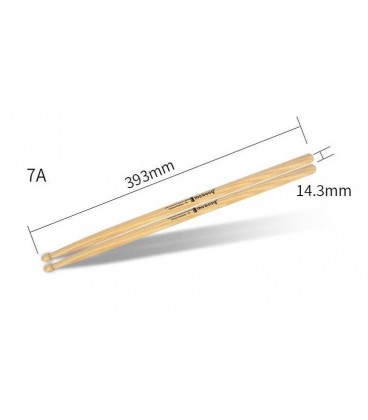 DRUMSTICKS AMERICAN HICKORY 7A PAŁKI PERKUSYJNE