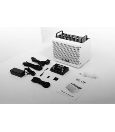 JOYO DC15B WZMACNIACZ GITAROWY 15W DO GITARY ELEKTRYCZNEJ, BASOWEJ, ELEKTROAKUSTYCZNEJ BLUETOOTH, AKUMULATOREM, LOOPEREM
