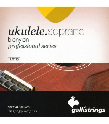 Galli UX710 - struny do ukulele sopranowego