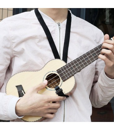 JEREMI CS-BD01-BK PASEK DO UKULELE PAS KRAWAT ZACZEP