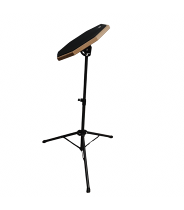 V-TONE PDS1 BK czarny pad perkusyjny do ćwiczeń statyw pałeczki pokrowiec zestaw 12"
