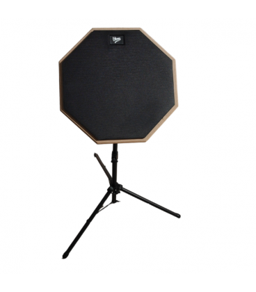 V-TONE PDS1 BK czarny pad perkusyjny do ćwiczeń statyw pałeczki pokrowiec zestaw 12"