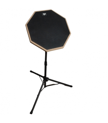 V-TONE PDS1 BK czarny pad perkusyjny do ćwiczeń statyw pałeczki pokrowiec zestaw 12"