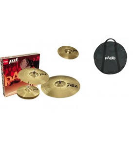 PAISTE PST3 UNIVERSAL SET TALERZE PERKUSYJNE 14 16 20 +SPLASH 10" + POKROWIEC
