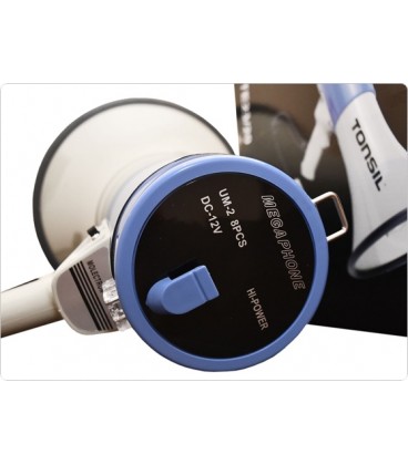 Tonsil TE 23/20 USB - Megafon z syreną USB AUX MP3 SD TUBA