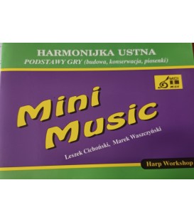 MIDI MAX HARMONIJKA USTNA PODSTAWY GRY KSIĄŻKA DO NAUKI GRY NA HARMONIJCE