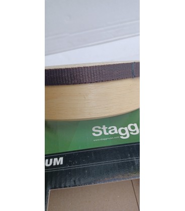 STAGG TAWH-060 BĘBENEK DREWNIANY RĘCZNY 6" Z MEMBRANĄ