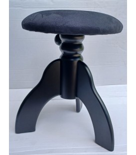 ST-001 STOŁEK DREWNIANY TABORET REGULOWANY 45-60 cm VENGE POLSKI SIEDZISKO