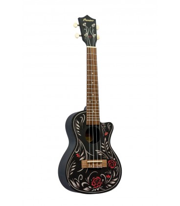 BAMBOO BU-23S ROSESNROLL UKULELE KONCERTOWE+GIGBAG