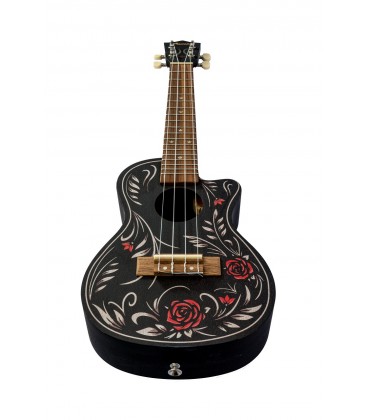 BAMBOO BU-23S ROSESNROLL UKULELE KONCERTOWE+GIGBAG