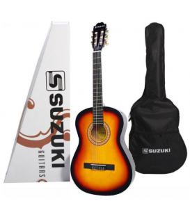 SUZUKI SCG2 4/4  SB GITARA KLASYCZNA + POKROWIEC