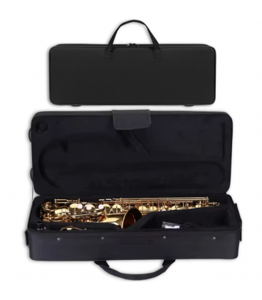 SUPRIMO ALTO SAXO SAKSOFON ALTOWY Eb MOSIĘŻNY ZESTAW FUTERAŁ AKCESORIA