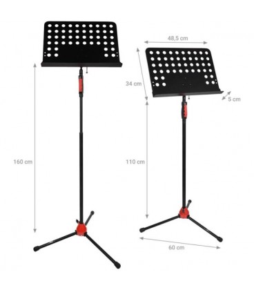 V-TONE DELUXE P1 PULPIT DO NUT TEKSTÓW STOJAK NA NUTY SAMOBLOKUJĄCY