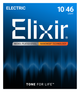 ELIXIR 12052 STRUNY DO GITARY ELEKTRYCZNEJ NANOWEB 10-46 LIGHT