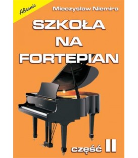 ABSONIC SZKOŁA NA FORTEPIAN CZ.2 II M.NIEMIRA PODRĘCZNIK DO NAUKI GRY