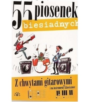 VESPER 55 PIOSENEK BIESIADNYCH Z CHWYTAMI GITAROWYMI INSTRUMENTY KLAWISZOWE