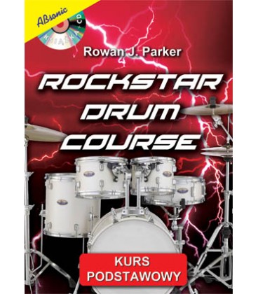 ABSONIC ROCKSTAR DRUM COURSE KURS PODSTAWOWY KSIĄŻKA+CD NAUKA PERKUSJA