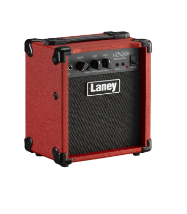 LANEY LX-10 B RED COMBO DO GITARY BASOWEJ WZMACNIACZ GITAROWY BASOWE 10W