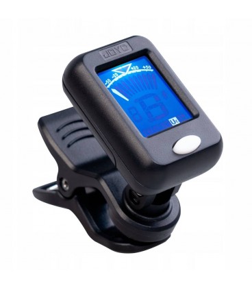 JOYO JT-09 TUNER STROIK CHROMATYCZNY DO GITARY BASU UKULELE KLIPS