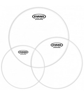 EVANS ETP-G1CLR-S 12" 13" 16" NACIĄGI PERKUSYJNE GENERA 1 ZESTAW CLEAR