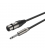 ROXTONE KABEL MIKROFONOWY SMXJ210L1 1 m DUŻY JACK 6,3 MONO/XLR ŻEŃSKI