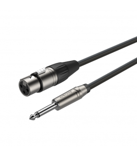 ROXTONE KABEL MIKROFONOWY SMXJ210L1 1 m DUŻY JACK 6,3 MONO/XLR ŻEŃSKI