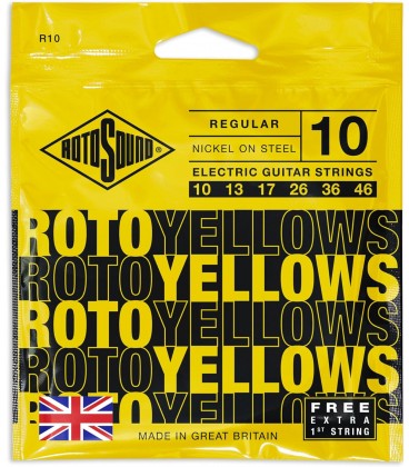 ROTOSOUND R10 STRUNY DO GITARY ELEKTRYCZNEJ 10-46
