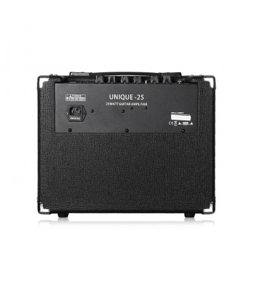 COOLMUSIC UNIQUE-25 WZMACNIACZ DO GITARY ELEKTRYCZNEJ COMBO 25 GITAROWE